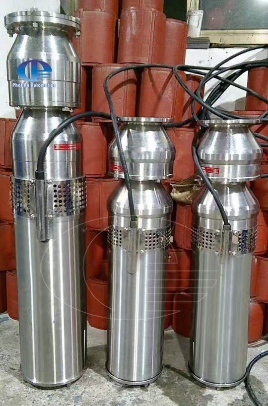 Máy bơm chìm đài phun nước - Công Ty Cổ Phần Xây Dựng Thương Mại Và Dịch Vụ Phát An